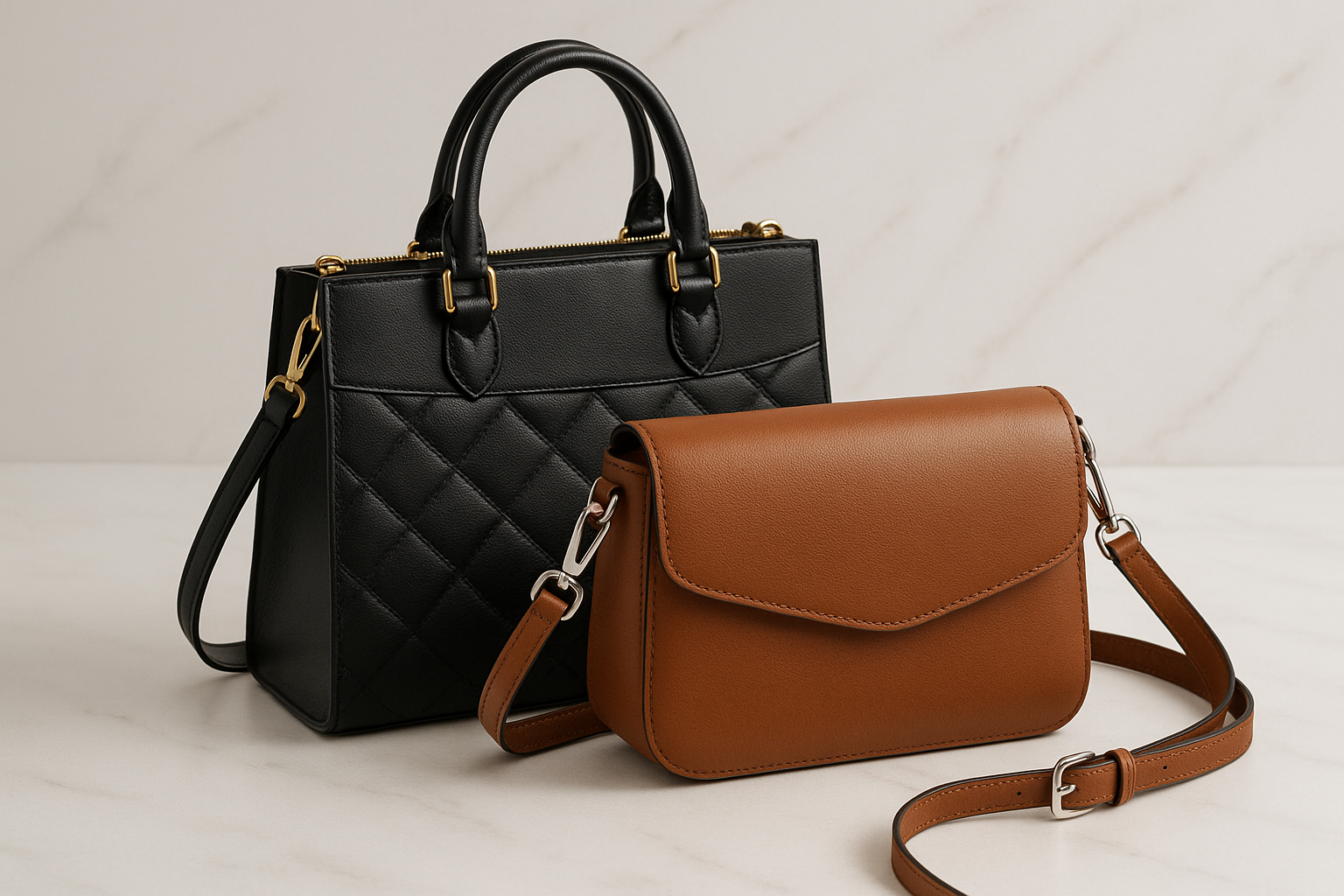 2 luxury bags